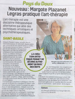 Article journal Le Dauphiné du 21 juillet 2021